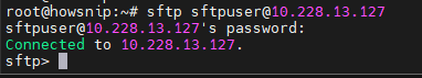 FTP Server Howsnip