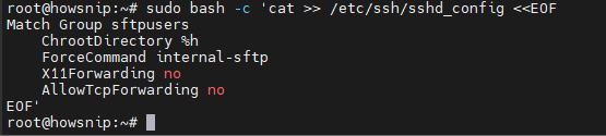 FTP Server Howsnip