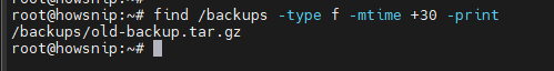Find Command