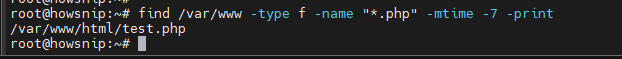Find Command