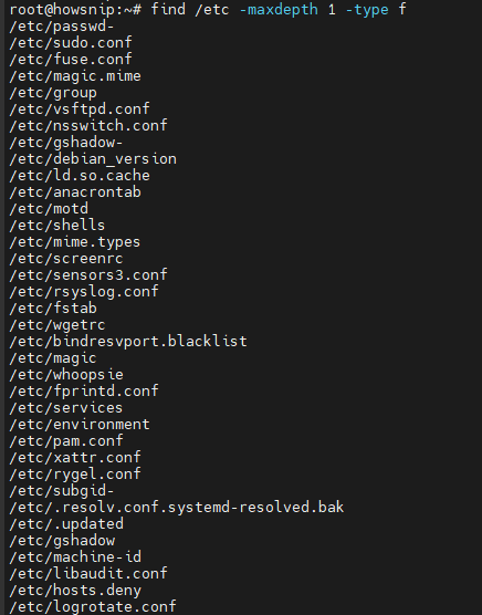 Find Command