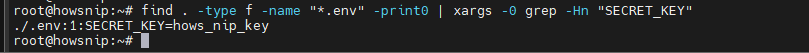 Find Command