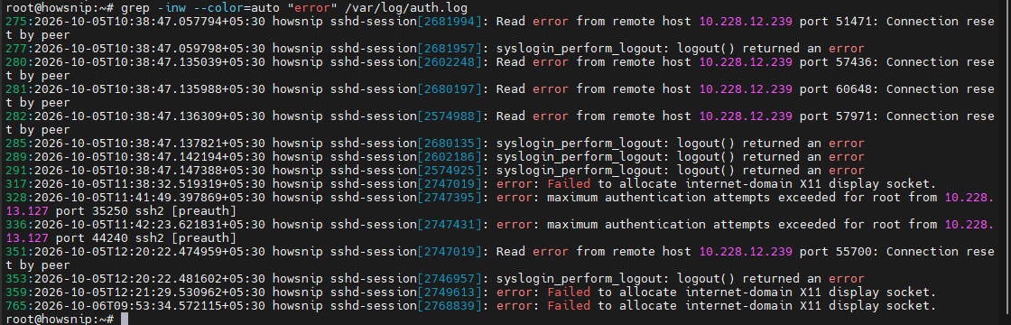 Grep Command Howsnip