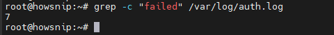 Grep Command Howsnip