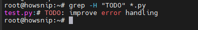 Grep Command Howsnip
