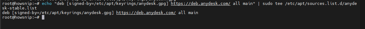 Install AnyDesk Linux Howsnip