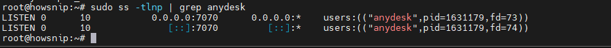 Install AnyDesk Linux Howsnip