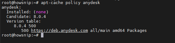 Install AnyDesk Linux Howsnip