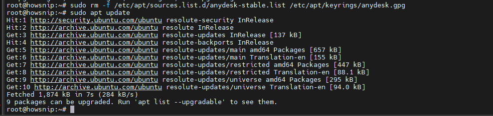 Install AnyDesk Linux Howsnip