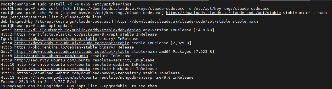 Install Claude Code Howsnip