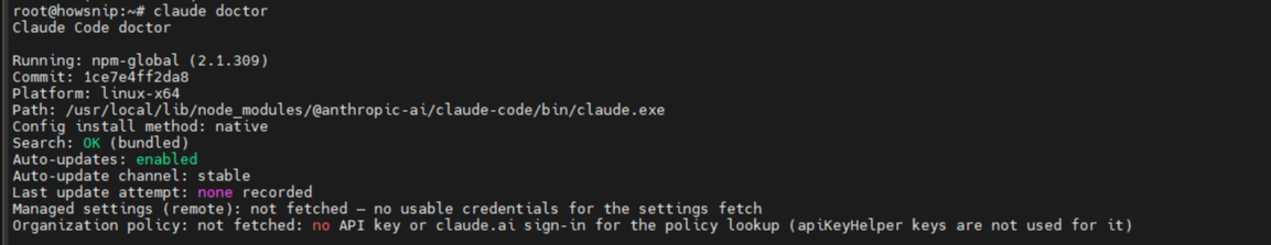 Install Claude Code Howsnip