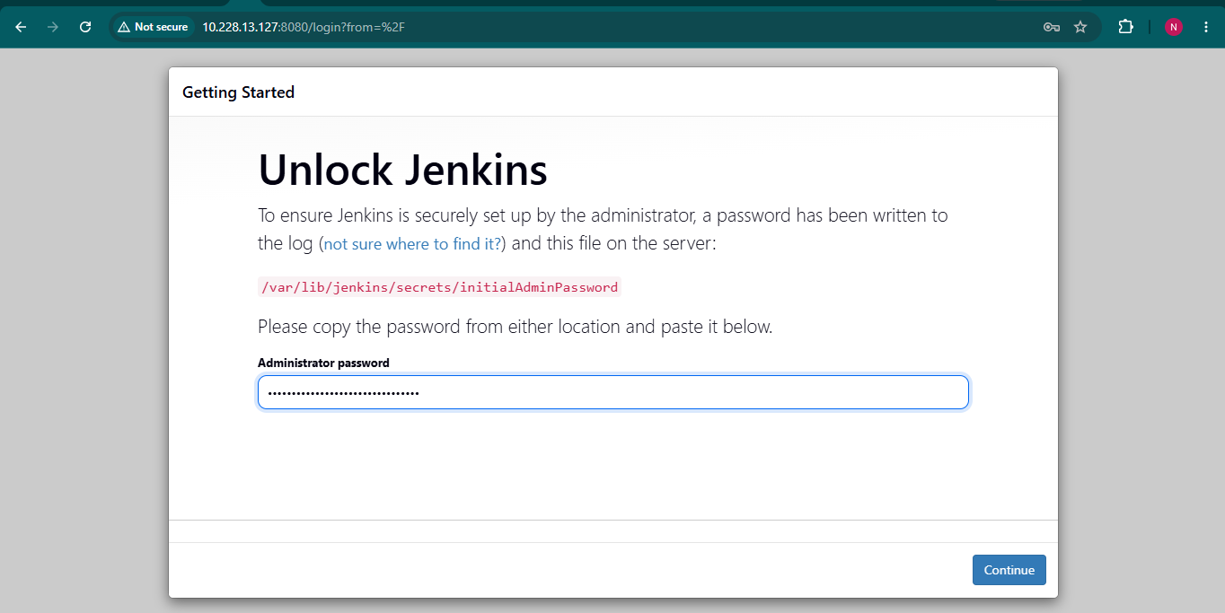 Install Jenkins Howsnip