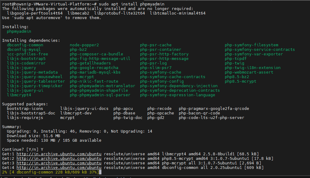 Install LAMP Stack Ubuntu