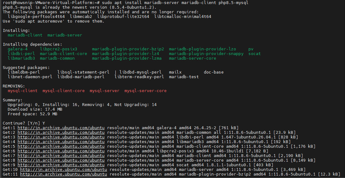 Install LAMP Stack Ubuntu