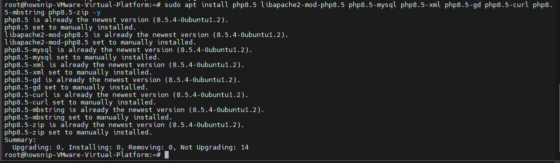 Install LAMP Stack Ubuntu