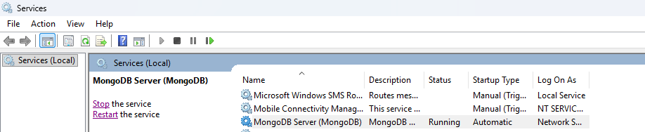 Install MongoDB Howsnip
