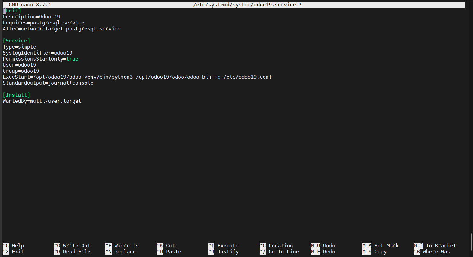 Install ODOO Howsnip