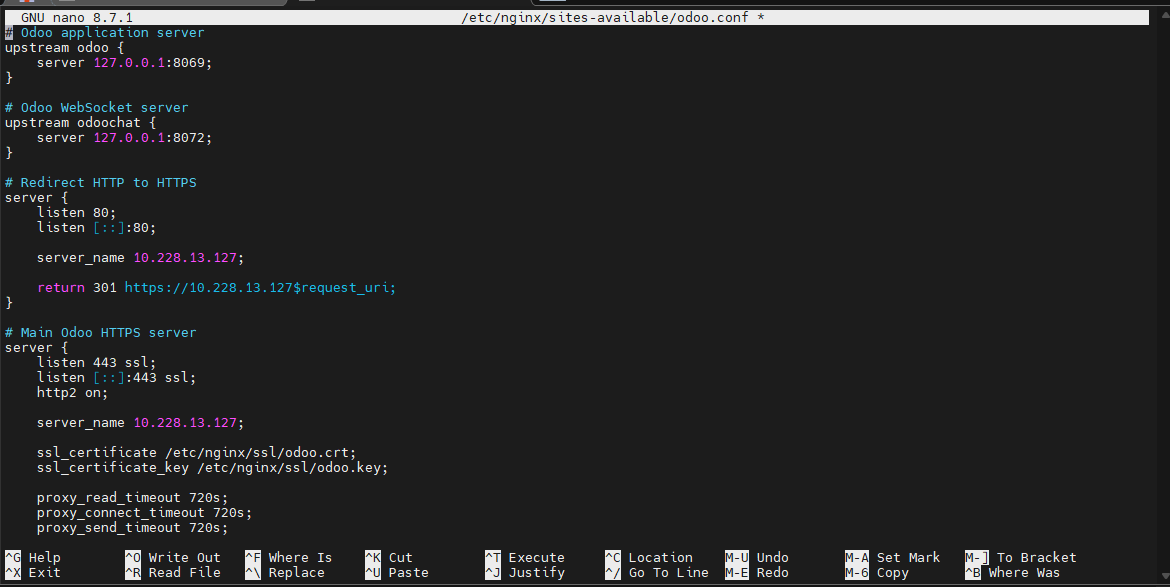 Install ODOO Howsnip