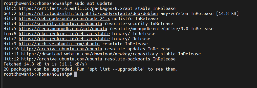 Install ODOO Howsnip