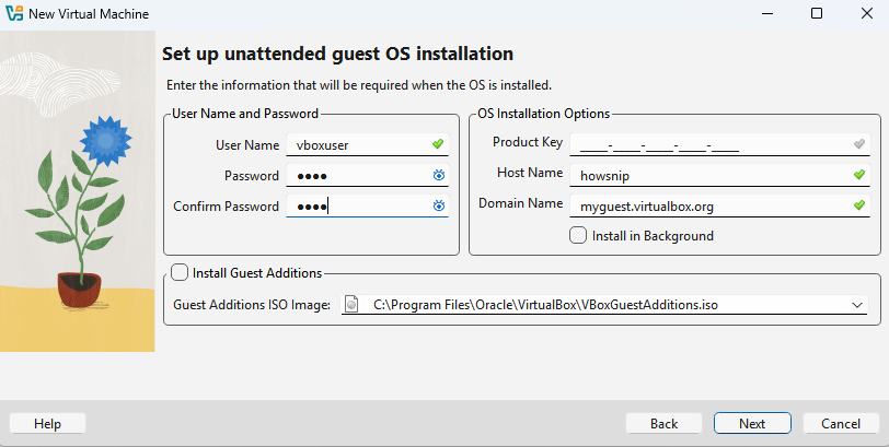 Install Ubuntu Server on VirtualBox Howsnip