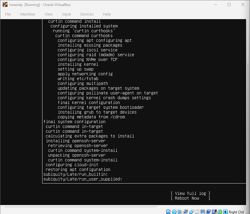 Install Ubuntu Server on VirtualBox Howsnip