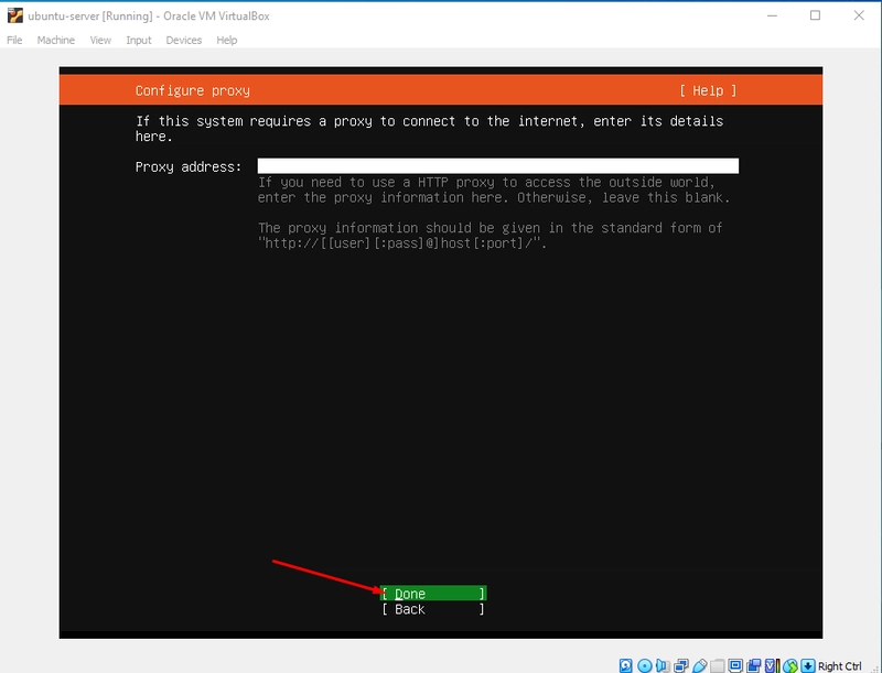 Install Ubuntu Server on VirtualBox Howsnip