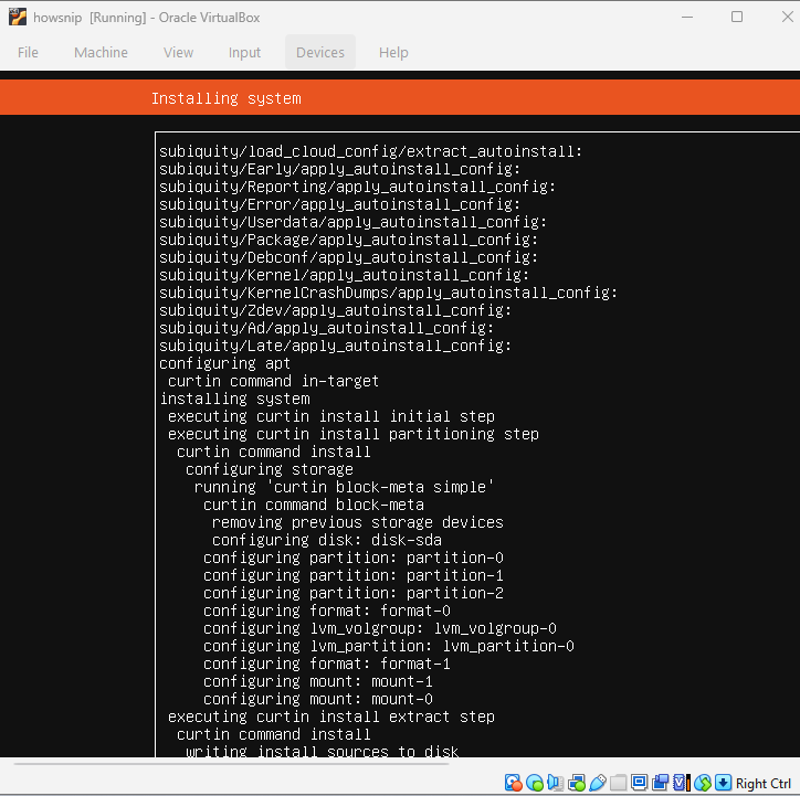 Install Ubuntu Server on VirtualBox Howsnip