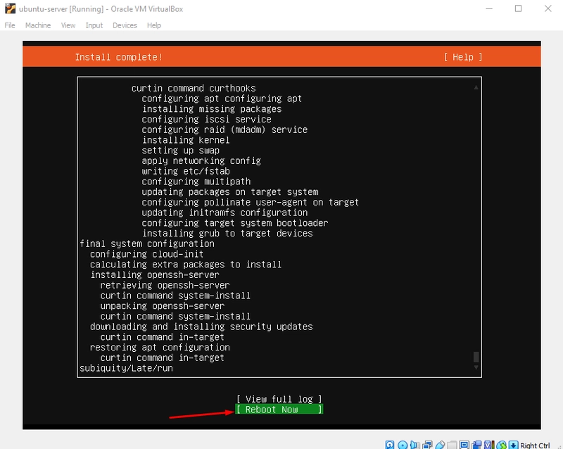 Install Ubuntu Server on VirtualBox Howsnip