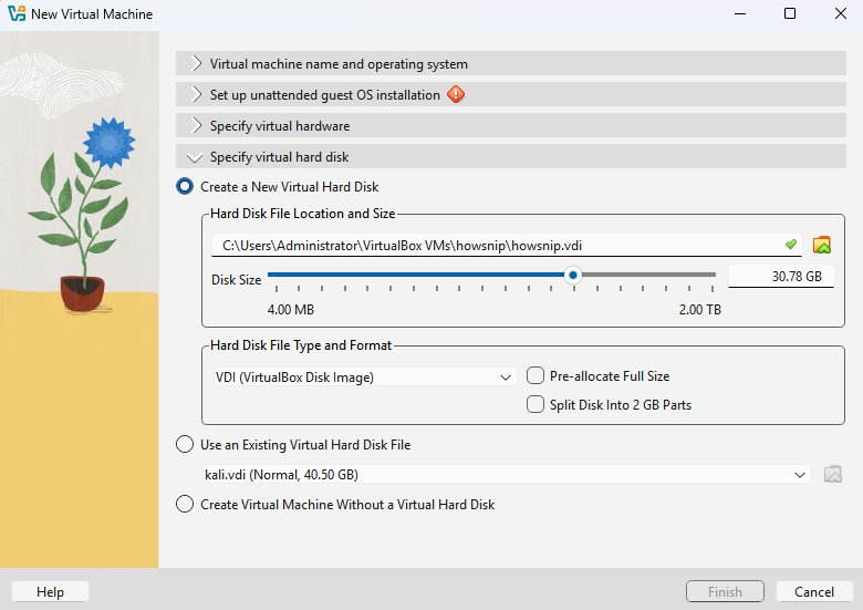 Install Ubuntu Server on VirtualBox Howsnip