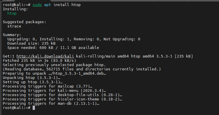 Kali Linux Commands Howsnip