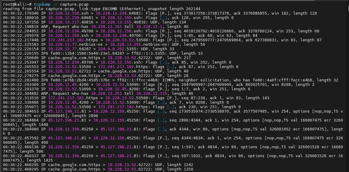 Kali Linux Commands Howsnip
