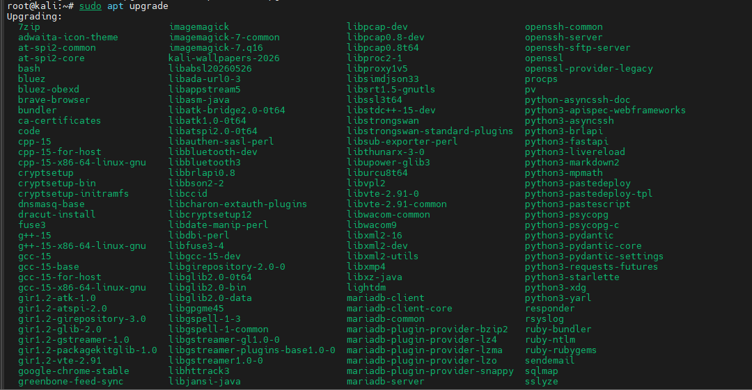 Kali Linux Commands Howsnip