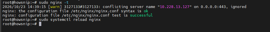 LEMP Install Howsnip