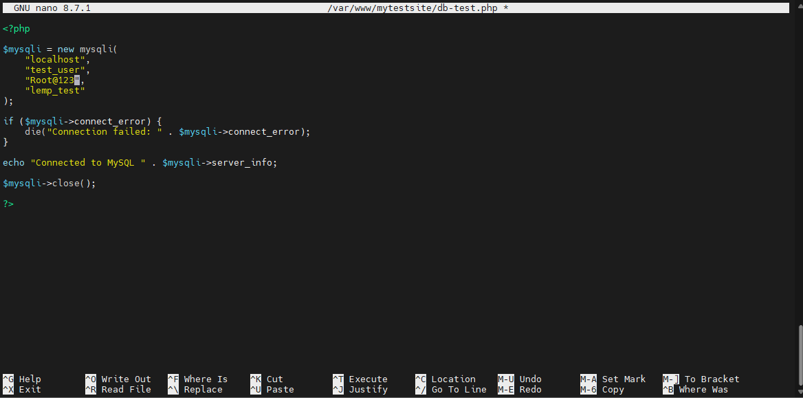 LEMP Install Howsnip
