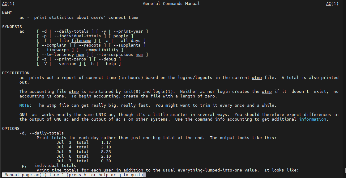 Linux User Activity Howsnip