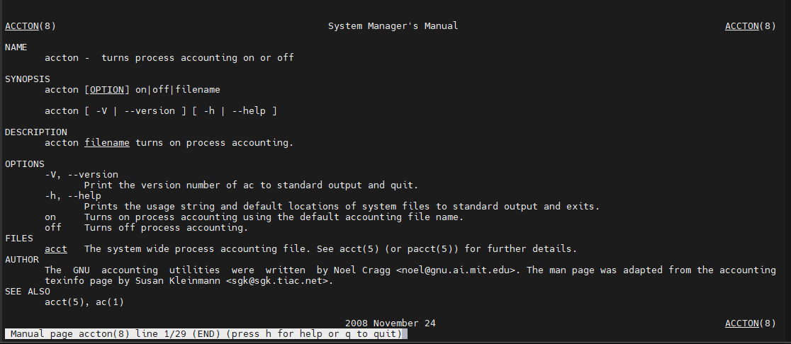 Linux User Activity Howsnip