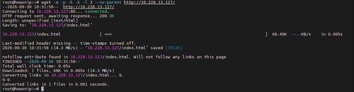 Linux wget commands howsnip