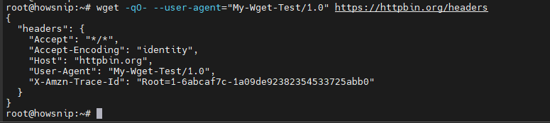 Linux wget commands howsnip