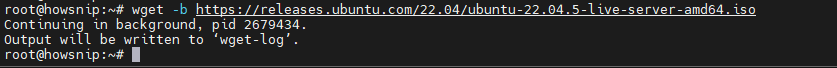 Linux wget commands howsnip