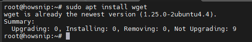 Linux wget commands howsnip