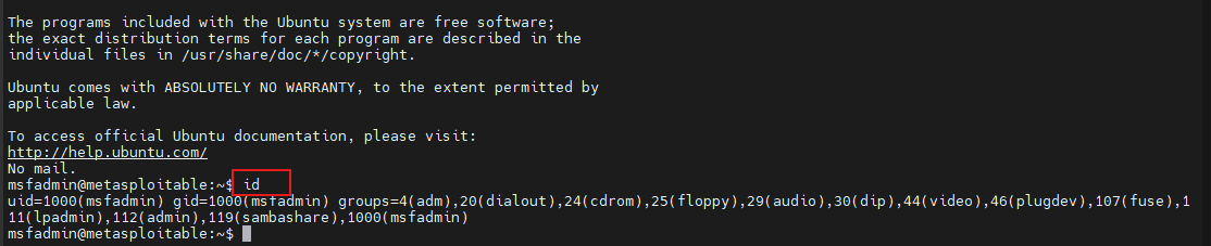 Metasploitable2 Walkthrough Howsnip