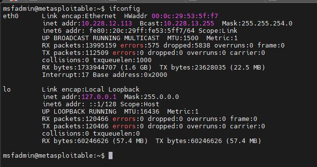 Metasploitable2 Walkthrough Howsnip