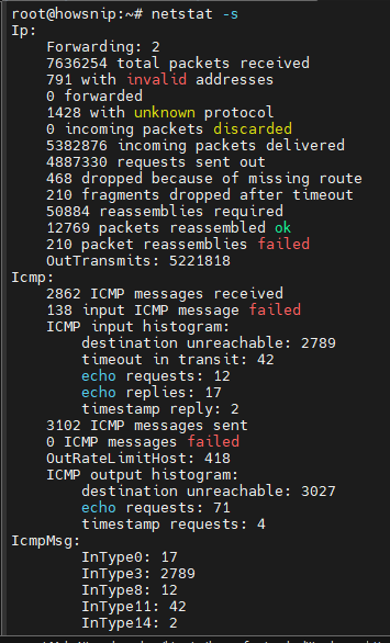 Netstat Command Howsnip