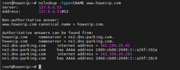 Nslookup Commands Howsnip
