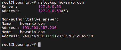 Nslookup Commands Howsnip