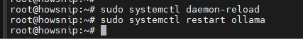 Olama Install Howsnip