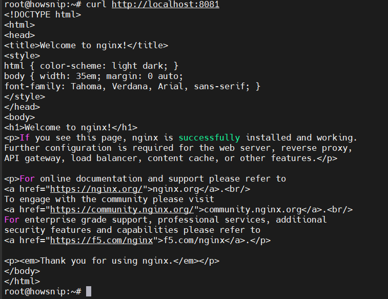 Podman Install Howsnip