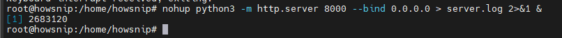 Python HTTP Server