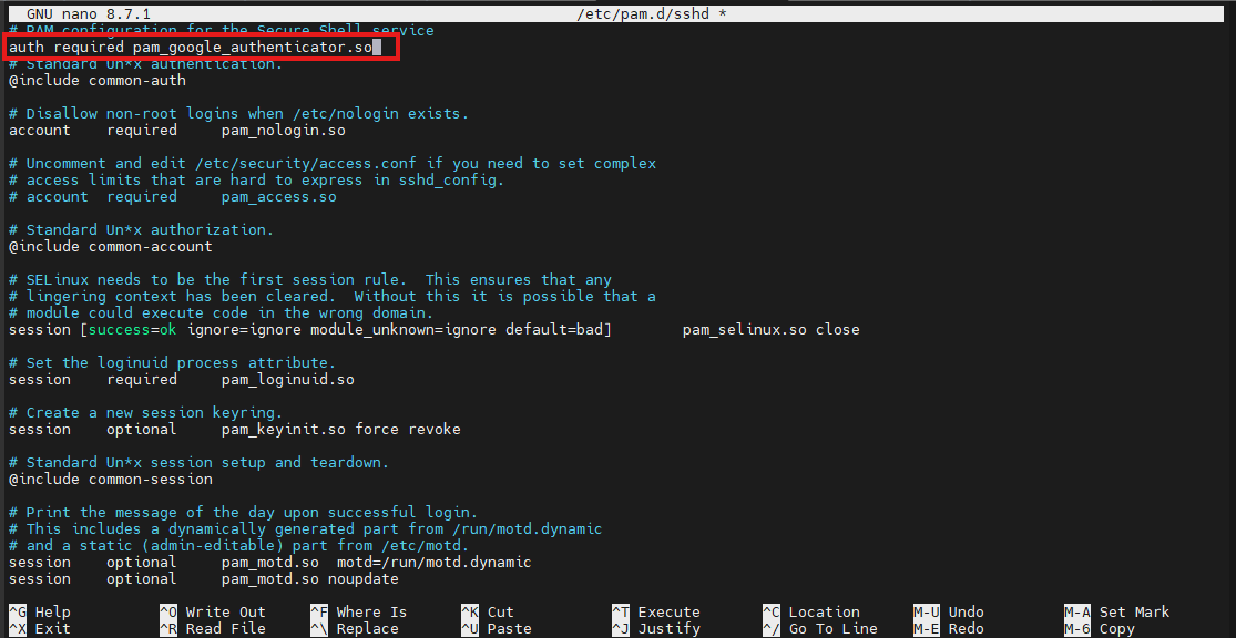SSH Two Factor Ubuntu Howsnip