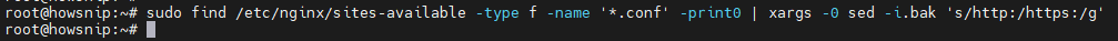 Sed Command Howsnip